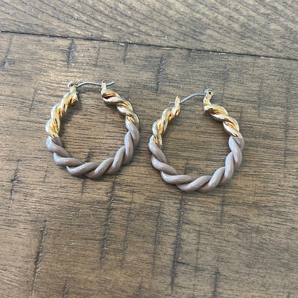 Braided Hoop Earrings